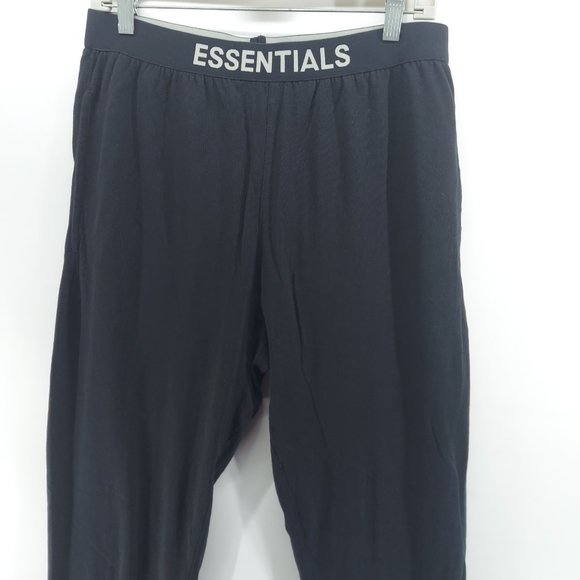 essentials Fear Of God – Essentials black Lounge Pants size medium - Picture 3 of 14